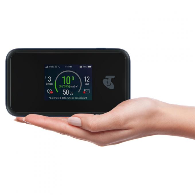 Αρχικό ZTE MU500 ZTE 5G Wi-Fi Pro Router 5G mm & sub 6GHz 4G CAT20 WiFi 6 + LAN Port 3