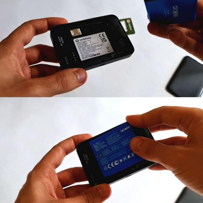 Αρχικό Vodafone R228T Pocket Router 150Mbps 4G LTE Ασύρματο WiFi Φορητό Μόντεμ Μίνι εξωτερικό Hotspot με υποδοχή κάρτας SIM 6