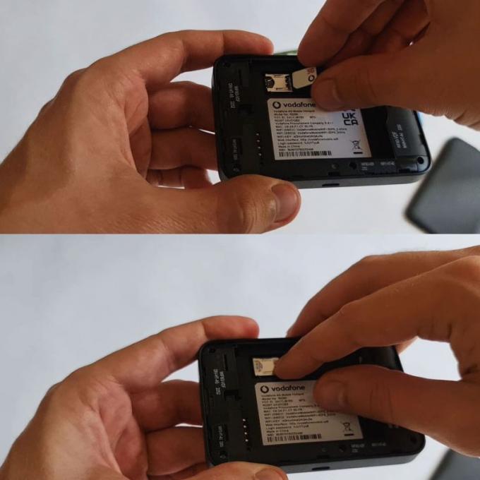 Αρχικό Vodafone R228T Pocket Router 150Mbps 4G LTE Ασύρματο WiFi Φορητό Μόντεμ Μίνι εξωτερικό Hotspot με υποδοχή κάρτας SIM 5