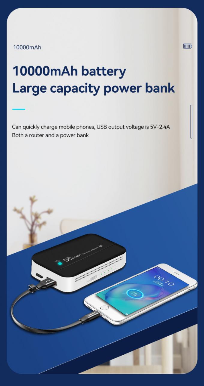 4G Wifi Routers G41 B2 B4 B7 B28 Portable Pocket Wifi With Sim Card 150mbps Wireless Mifis with Power Bank 5