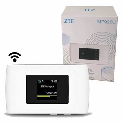 Αγορά Ο ασύρματος 4G LTE WI-Fi δρομολογητής MiMO 2x2 ZTE MF920U 4G-FDD/TDD ξεκλείδωσε τη δυναμική ζώνη 4G online manufacture