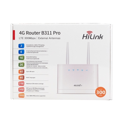 Αγορά 4G Wifi Router B311 Pro OEM&ODM Wifi ασύρματος δρομολογητή 4G Lte με Power Bank Ασύρματος δρομολογητή τιμή online manufacture