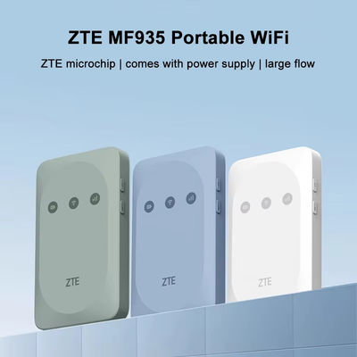 Αγορά Ανεκλείδωτο ZTE MF935 Pocket WiFi Router 150Mbps 4G LTE Router Φορητό μοντέλο εξωτερικό hotspot με κάρτα SIM 2000mAh μπαταρία online manufacture