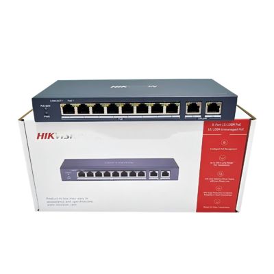 Αγορά Αρχικό Hik DS-3E0310HP-E 8 θυρών Fast Ethernet Unmanaged POE Switch online manufacture
