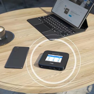 Αγορά M7 Ultra 5G MmWave WiFi 7 Δρομολογητής Mobile Hotspot με ταχύτητα 5.8Gbps και 2.5G Ethernet online manufacture