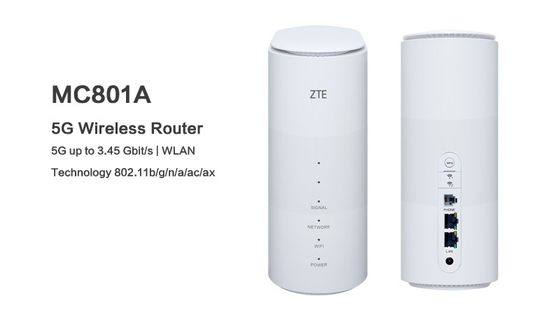 Αγορά Εσωτερικός 5g CBE ZTE MC801A 5G ο εσωτερικός WiFi δρομολογητής 100m δρομολογητών ξεκλείδωσε την κάρτα SIM online manufacture